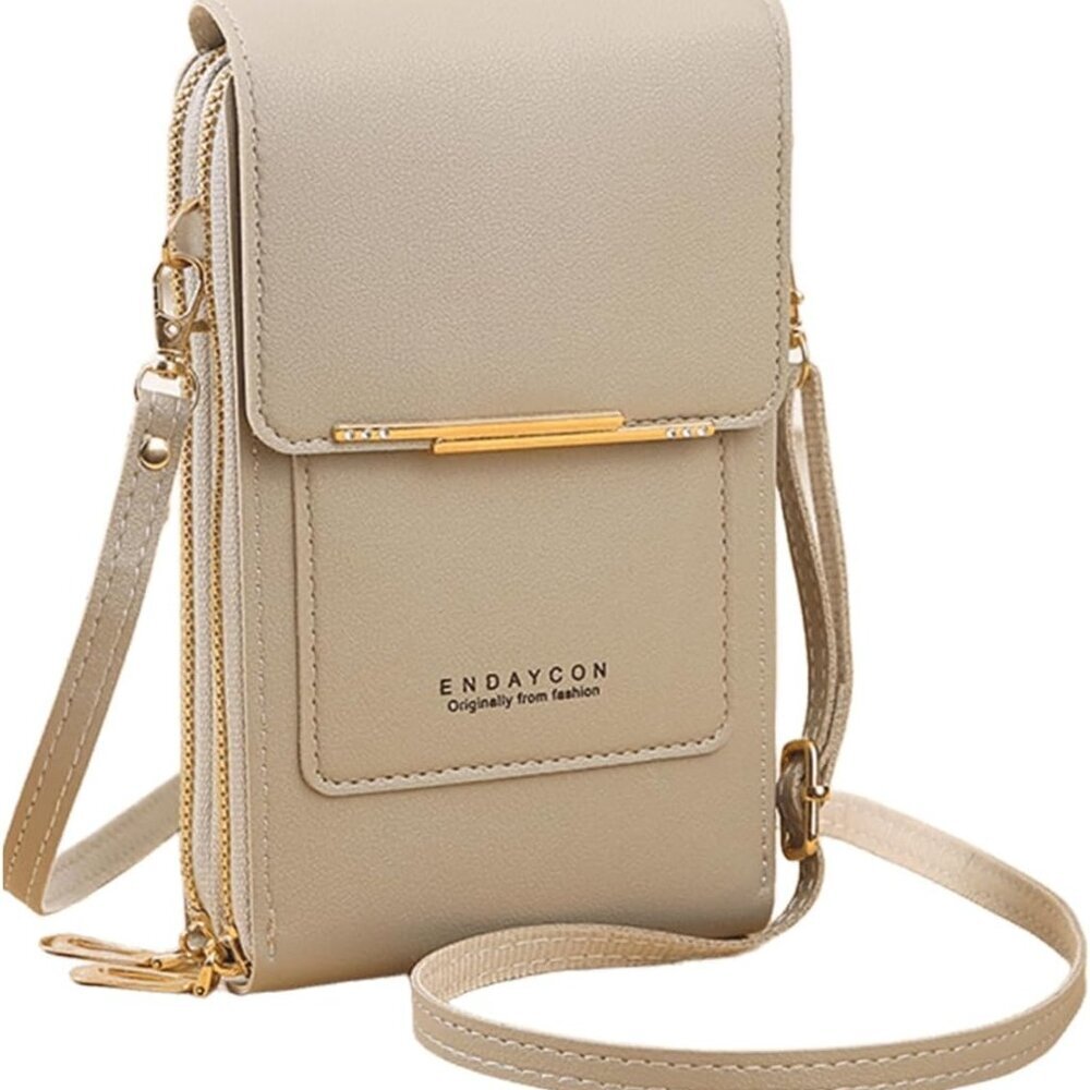 Small Crossbody Cell Phone Bag for Women, Mini Shoulder Purse with Credit Card S